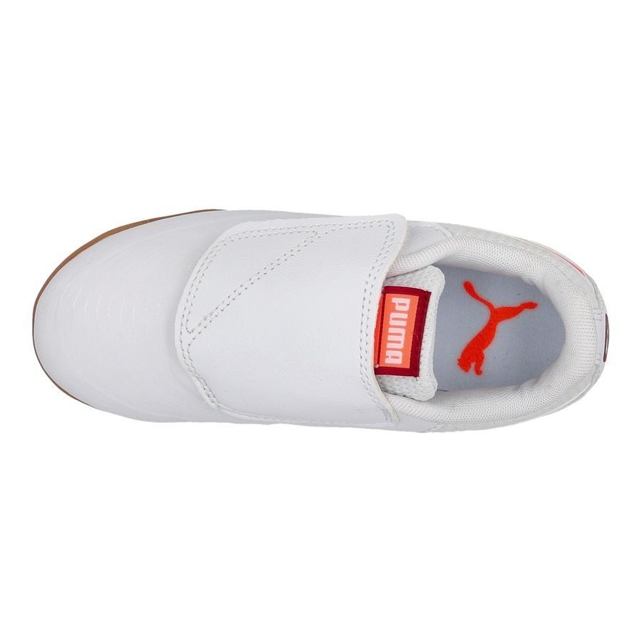 PUMA Truco III Velcro IT - Blanc/Glowing Red/Noir Enfant