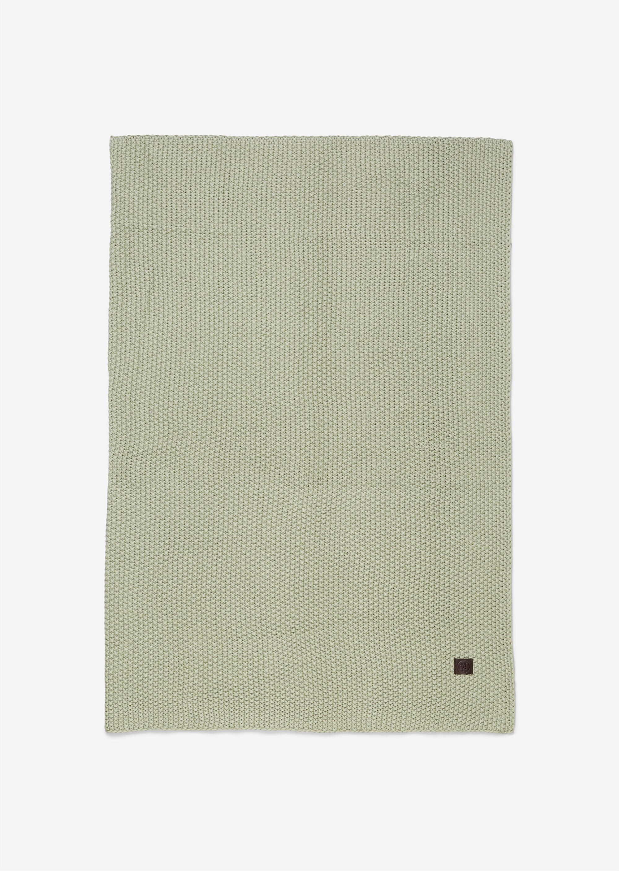 Plaid Modell NORDIC KNIT aus reiner Bio-Baumwolle