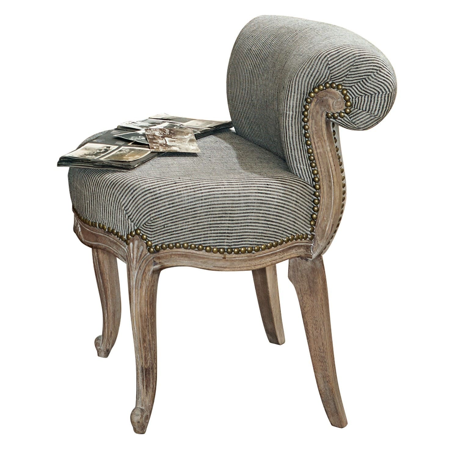 Sessel Rivel schwarz/creme/braun