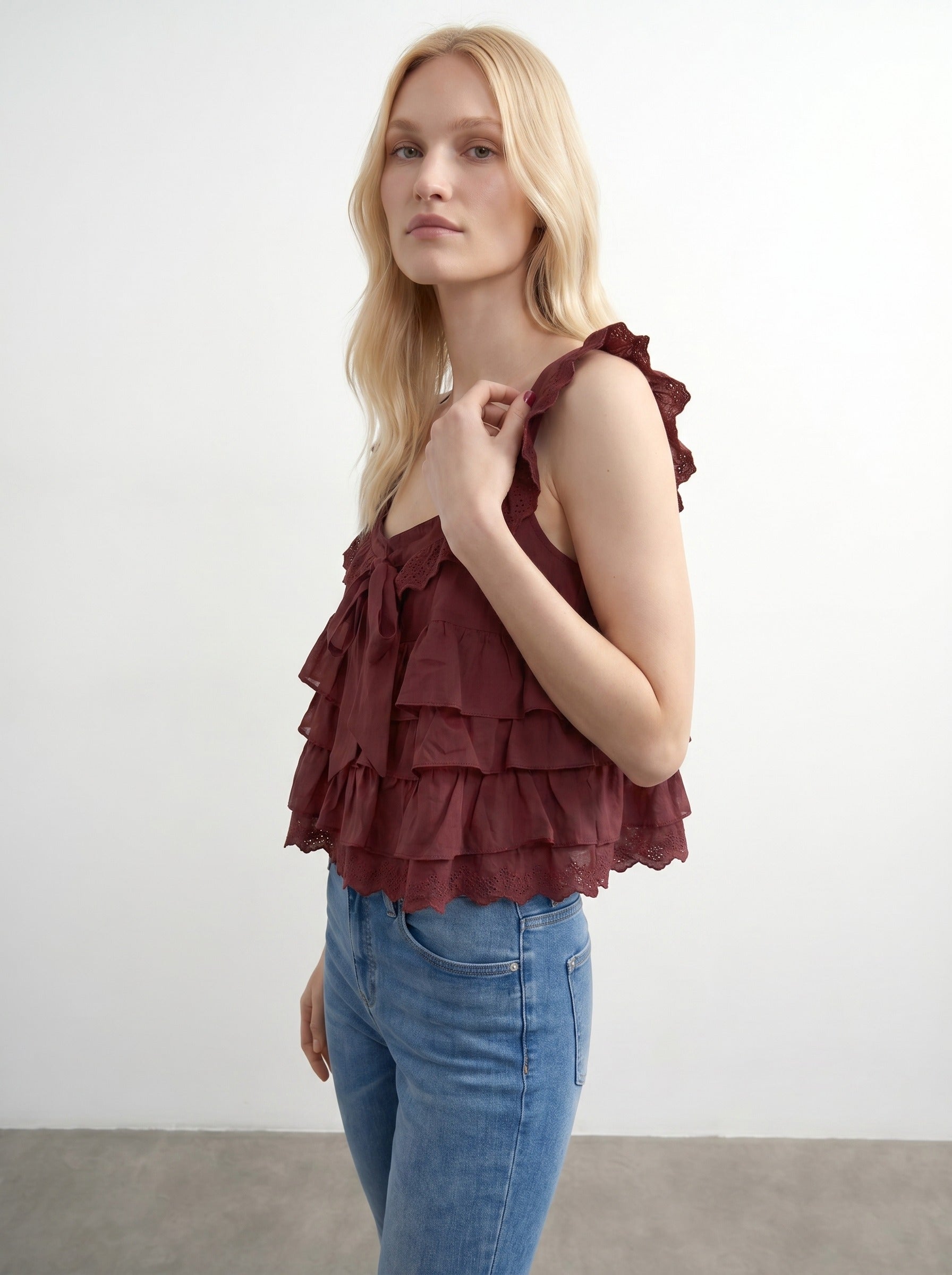 VMPOLLY Mid rise Skinny fit Jeans