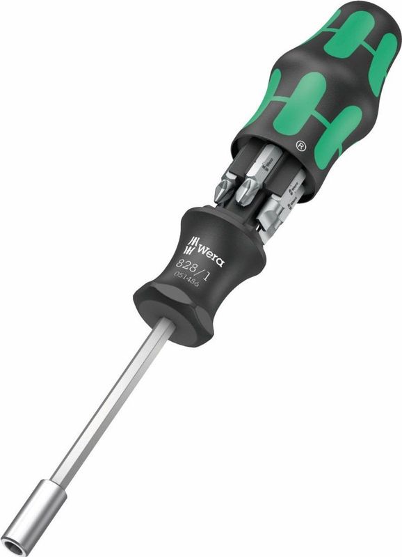 Wera - Kraftform Kompakt 27 Set - 7-delig - Handbithouder Met Bits - 1/4
