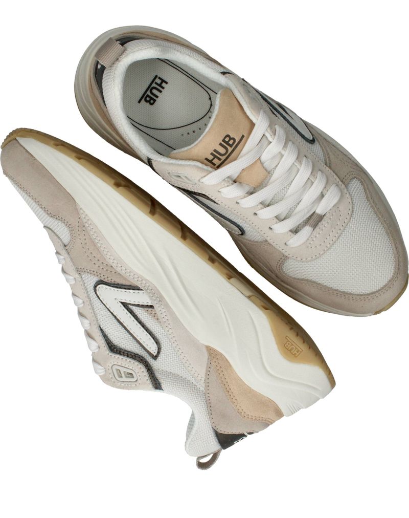 HUB Glide S43 Sneakers Beige Dames