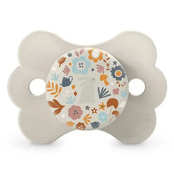 Suavinex, Wonderland, Sucette symétrique SXPro 0/6mois - Wonderland Beige