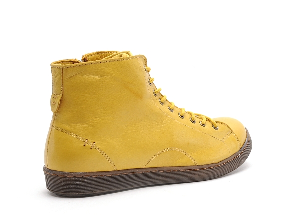 Andrea conti boots bottine plates femme 0344900 jaune