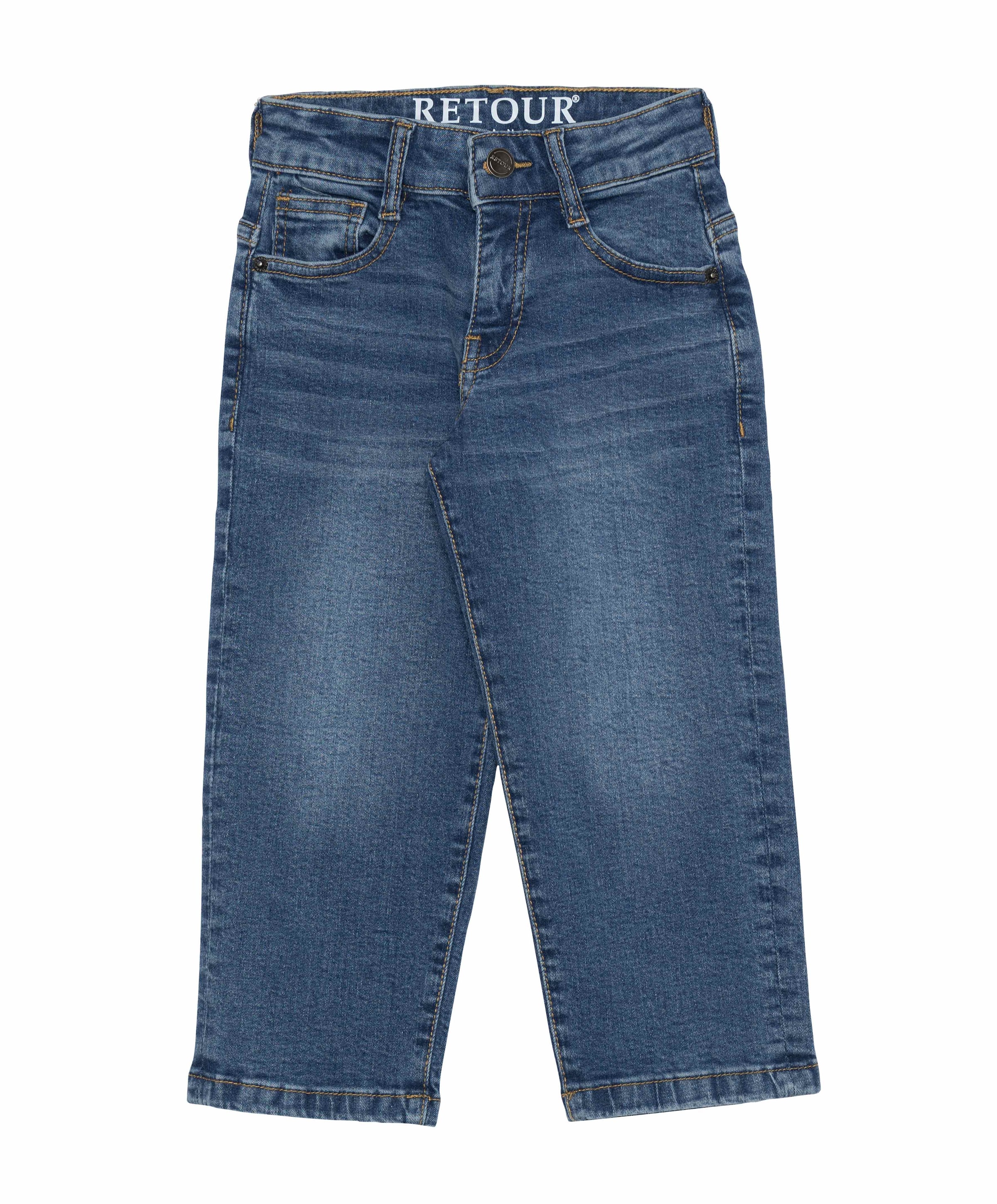 Retour Oversized fit jongens jeans blauw