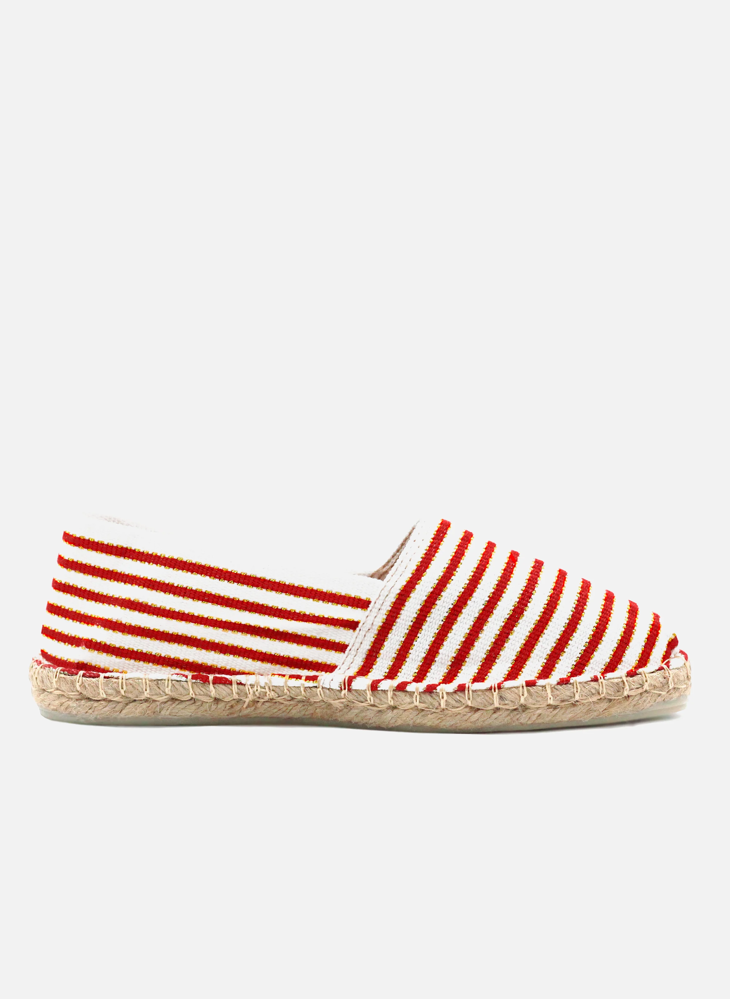 Espadrilles toile | Rouge