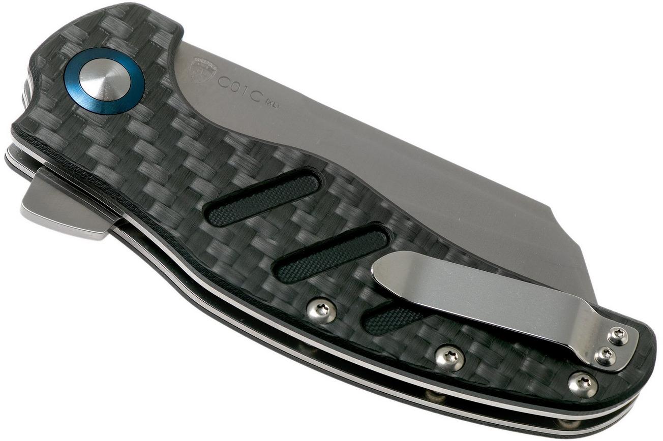 Kizer C01C Sheepdog XL Carbonfiber V5488C3 zakmes