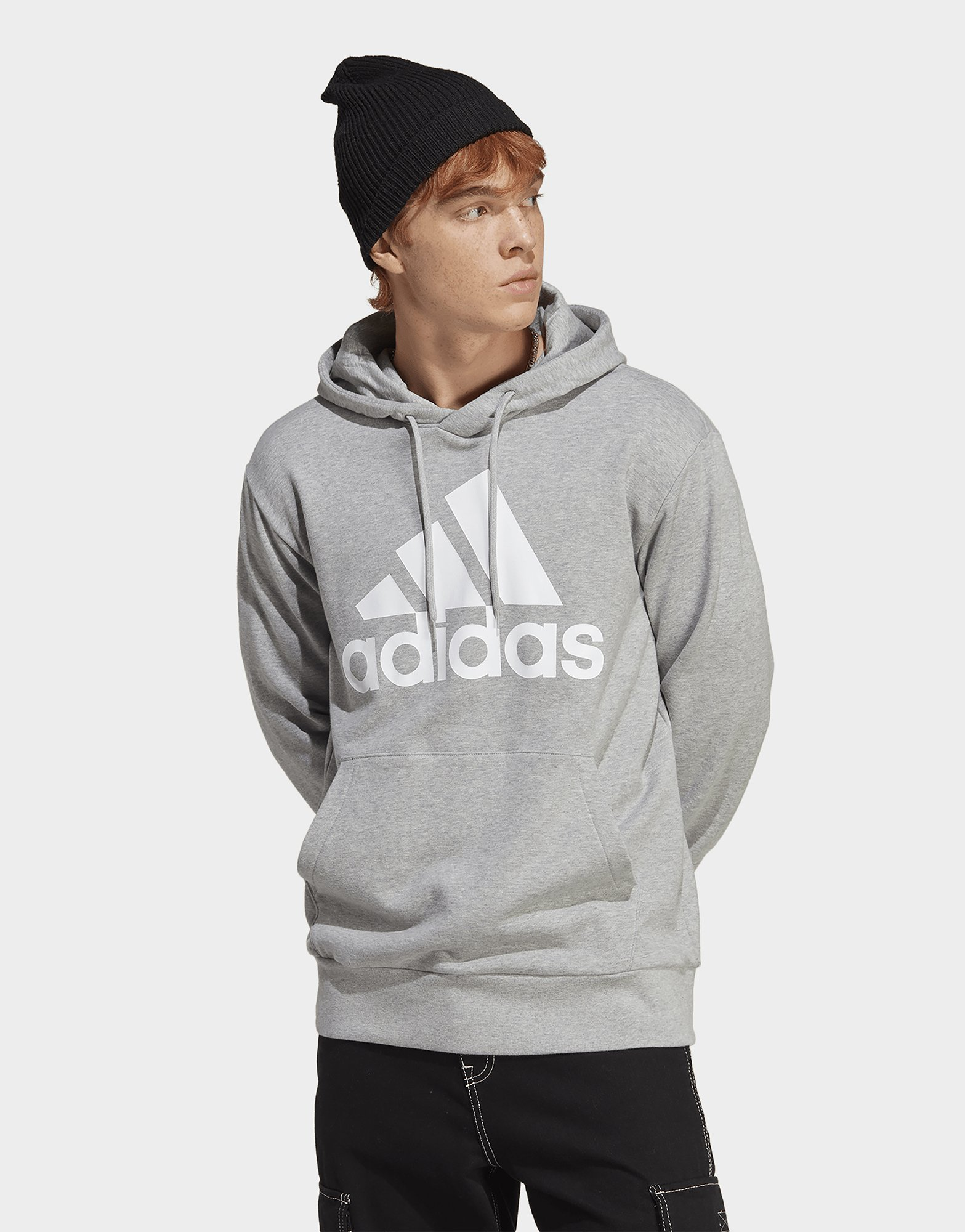 adidas Sweat-shirt à capuche en molleton Essentials Big Logo