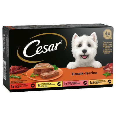 Cesar Klassiker Selection in Terrine  6x4x150g