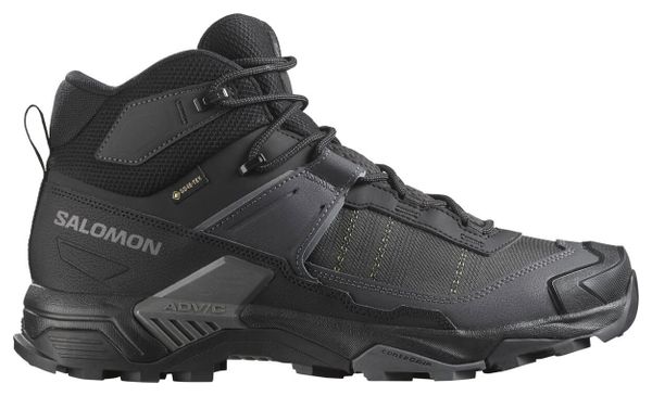 Chaussures Outdoor Salomon X Ultra 5 Mid GTX Noir Homme