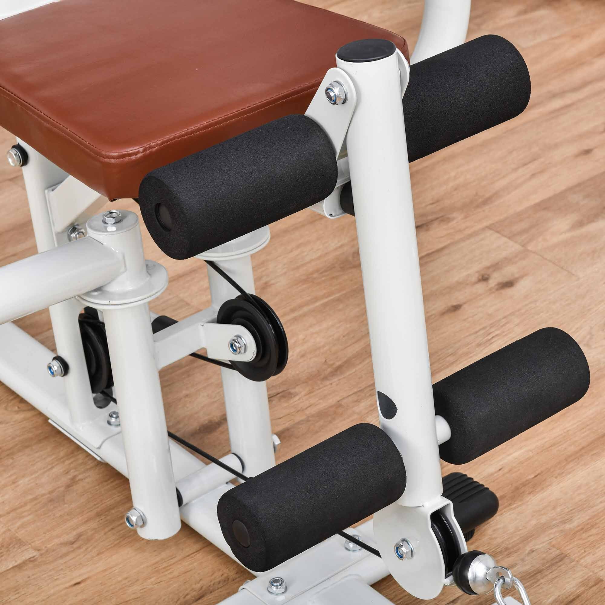 HOMCOM Kraftstation für das Home Gym 150 x 110 x 210 cm (LxBxH)