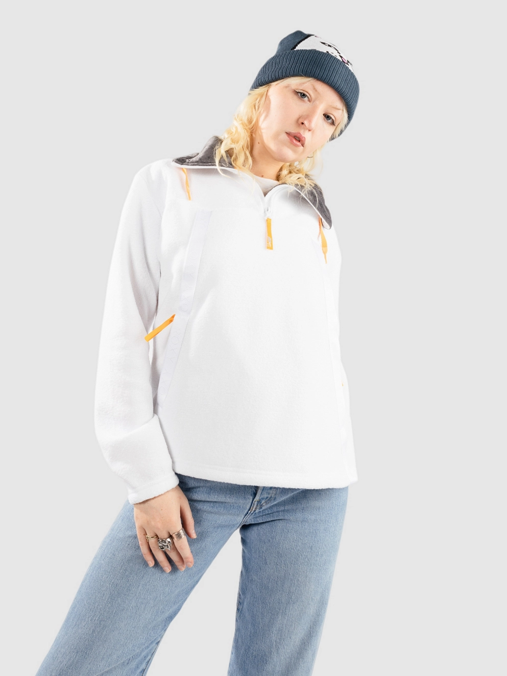 Roxy Cloe Kim Base Layer Top bright white
