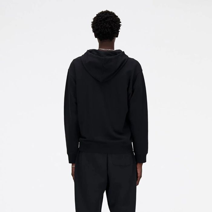 New Balance Herre Trøjer Sport Essentials Logo Full Zip Sort