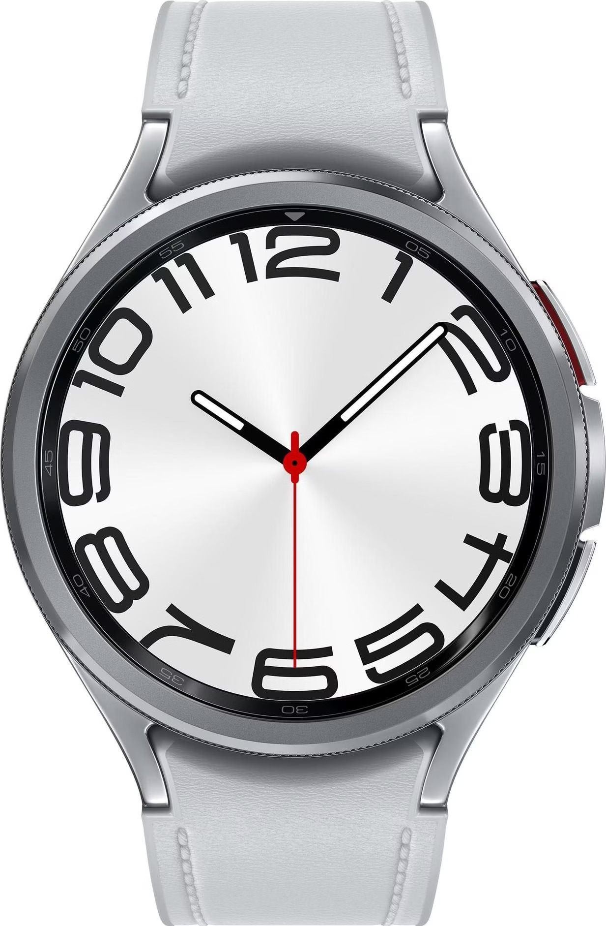 Galaxy Watch6 Classic (47mm) Smart Watch mit Armband (SM-R960NZSAEUE) - Silber