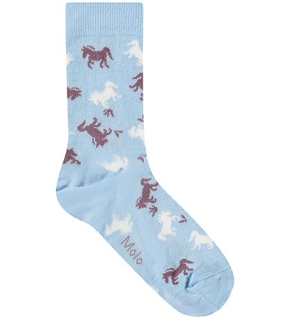 Molo Socken - 2er-Pack - Nomi - Charlotte Pink/Blau