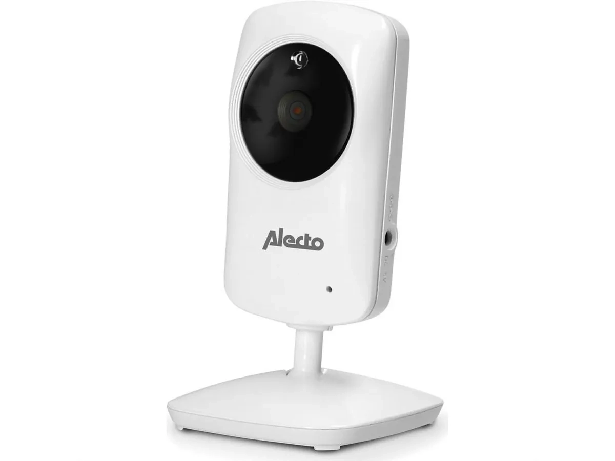 (118x66mm) Zusatz Kamera für Babyphone DVM-64 mit Temperatursensor (DVM-64C) - Weiss