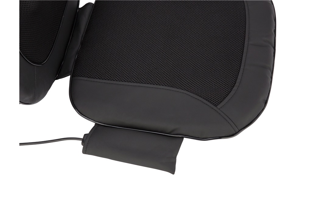 Massagesæde med varme bil/hjem 12/230V