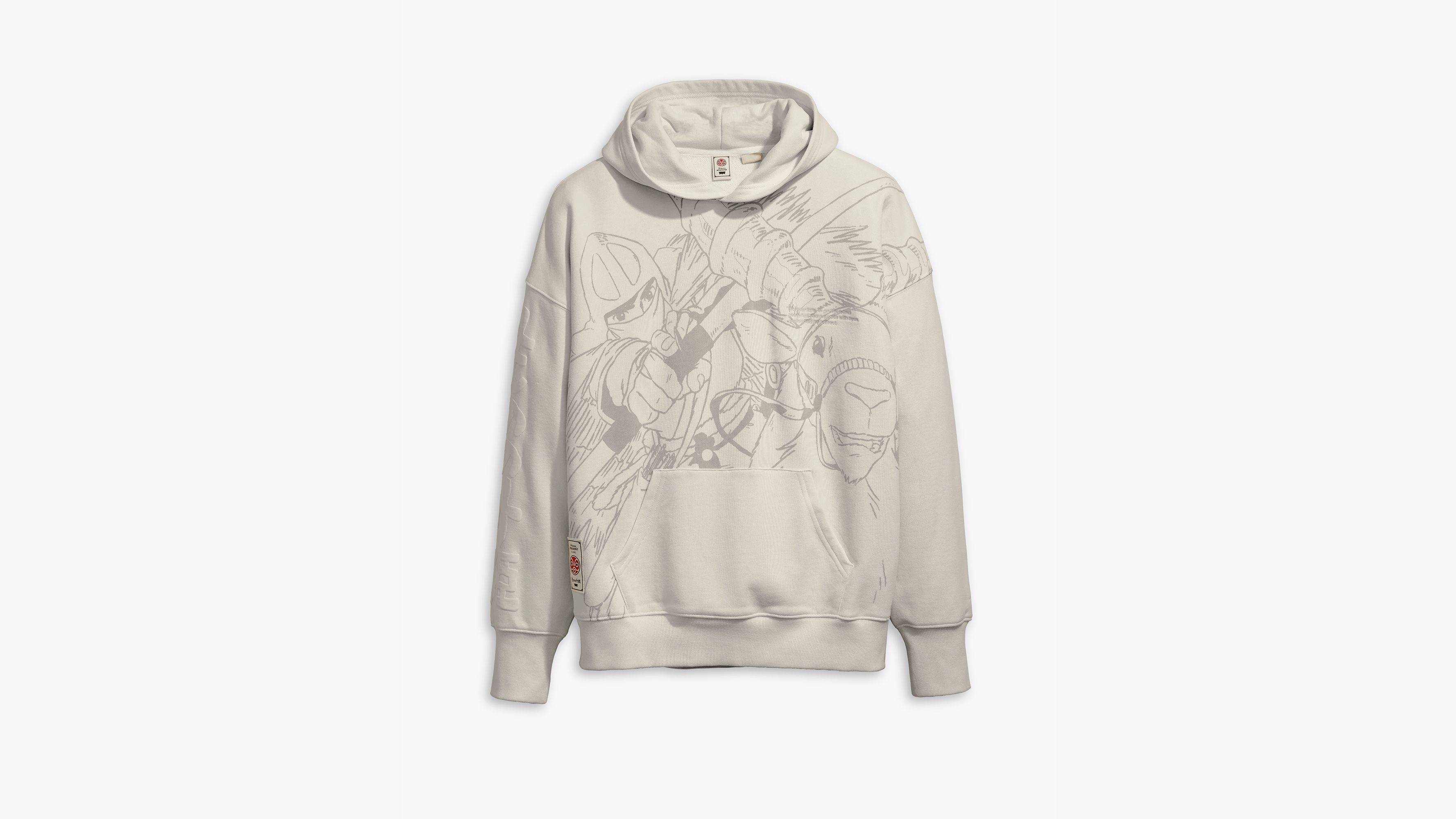Sweat à capuche Ashitaka Levi's® X Princess Mononoke - Xghibli Prince Of The Emishi Natural - Neutral