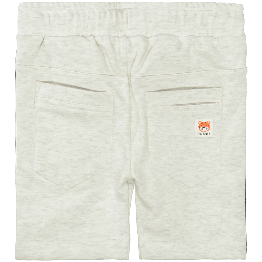 STACCATO Sweatbermuda light stone melange