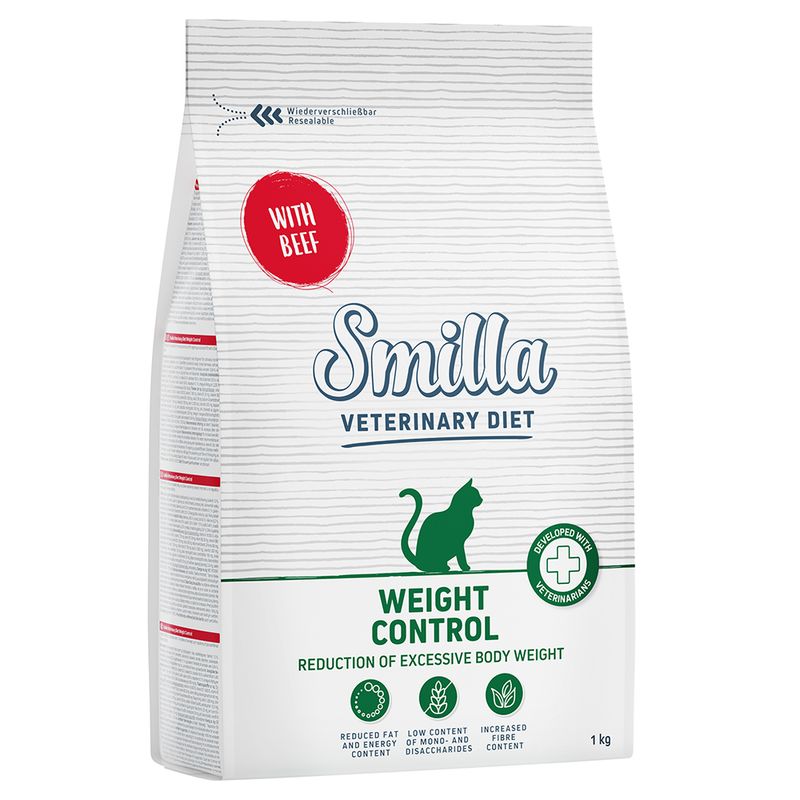 Smilla Veterinary Diet Weight Control bœuf