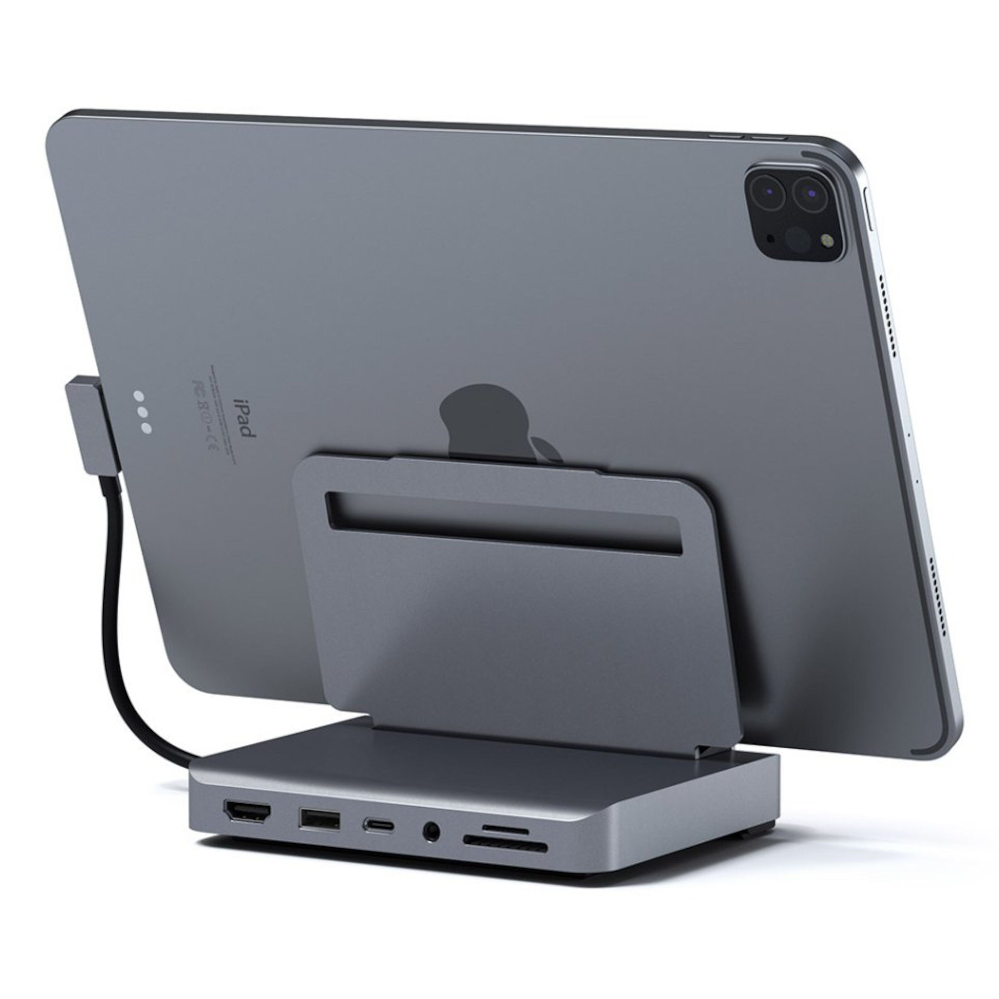 Satechi Aluminum Stand Hub for iPad Pro (2018 og nyere)