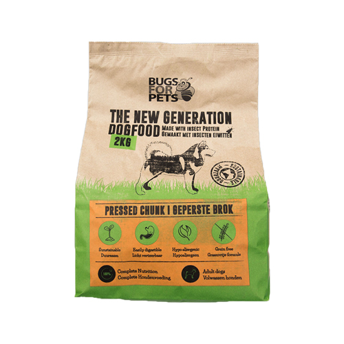 BugsforPets Hond - Geperste Brok