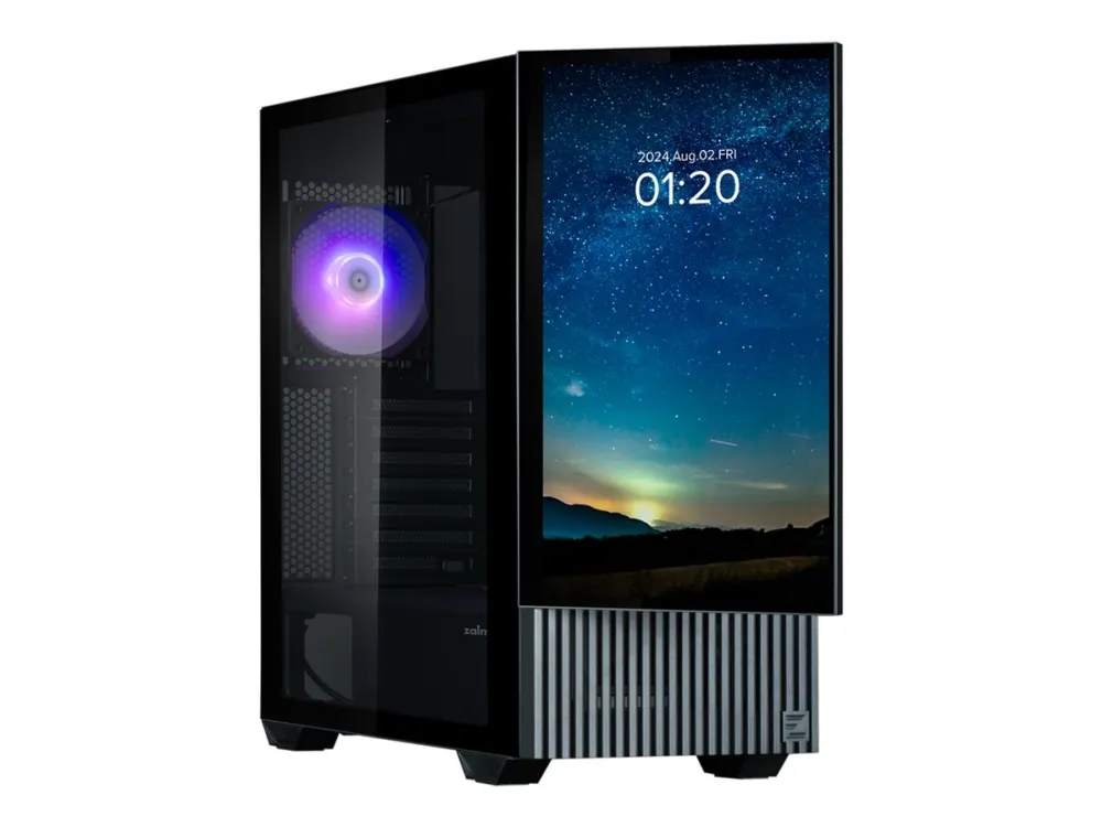 Zalman Case Z10DS Sort ATX Mid Tower ARGB-blæser