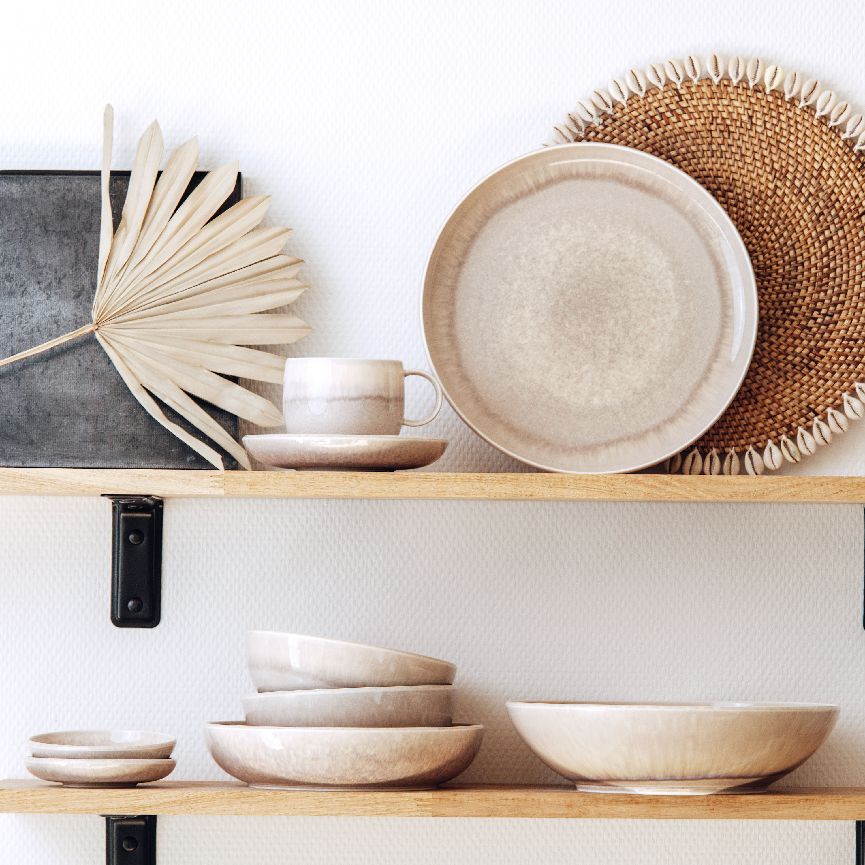 Perlemor Dipping bowl Beige, 2.8 oz, Premium Porcelain