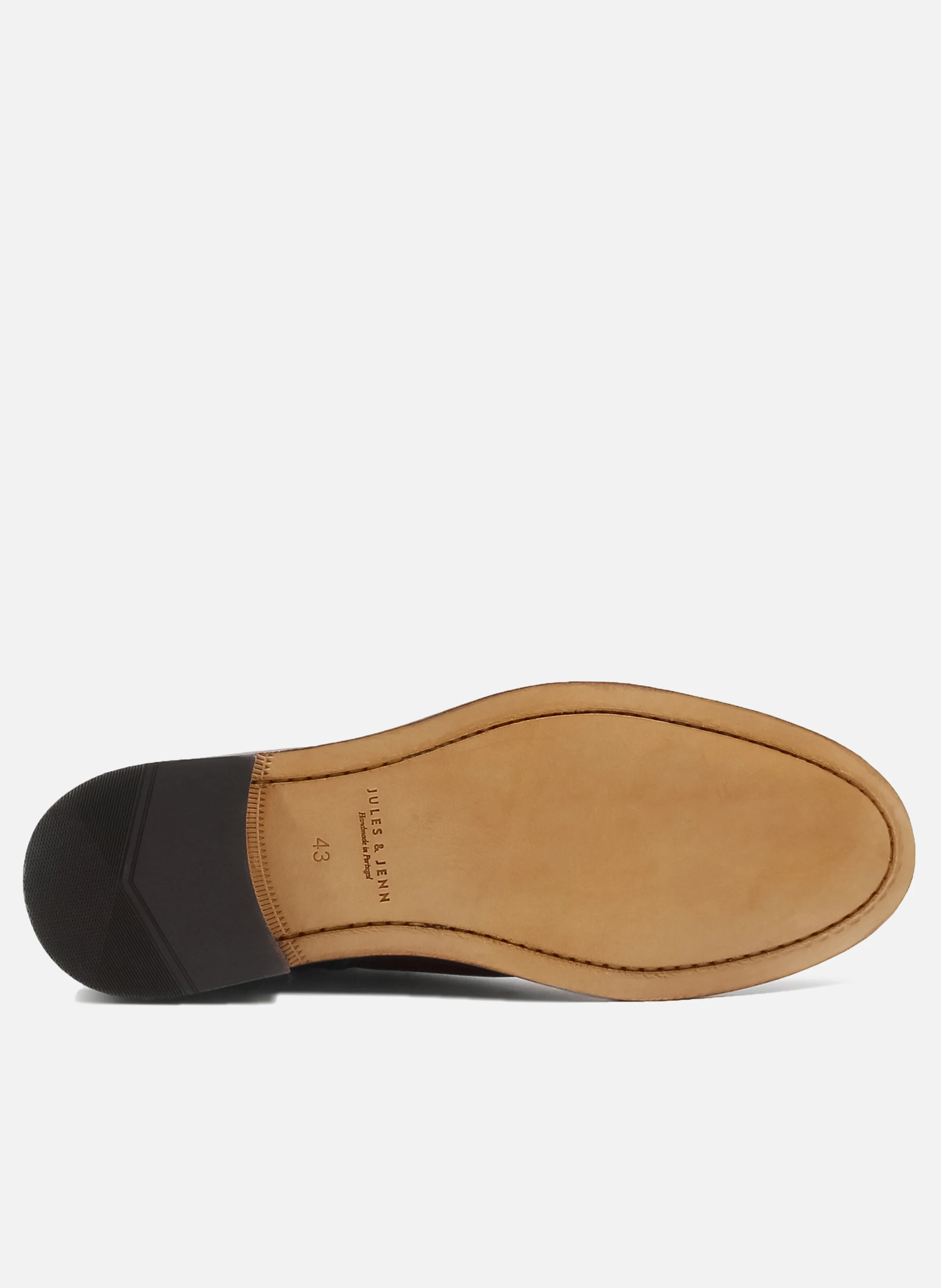Boots à boucle cuir lisse | Marron