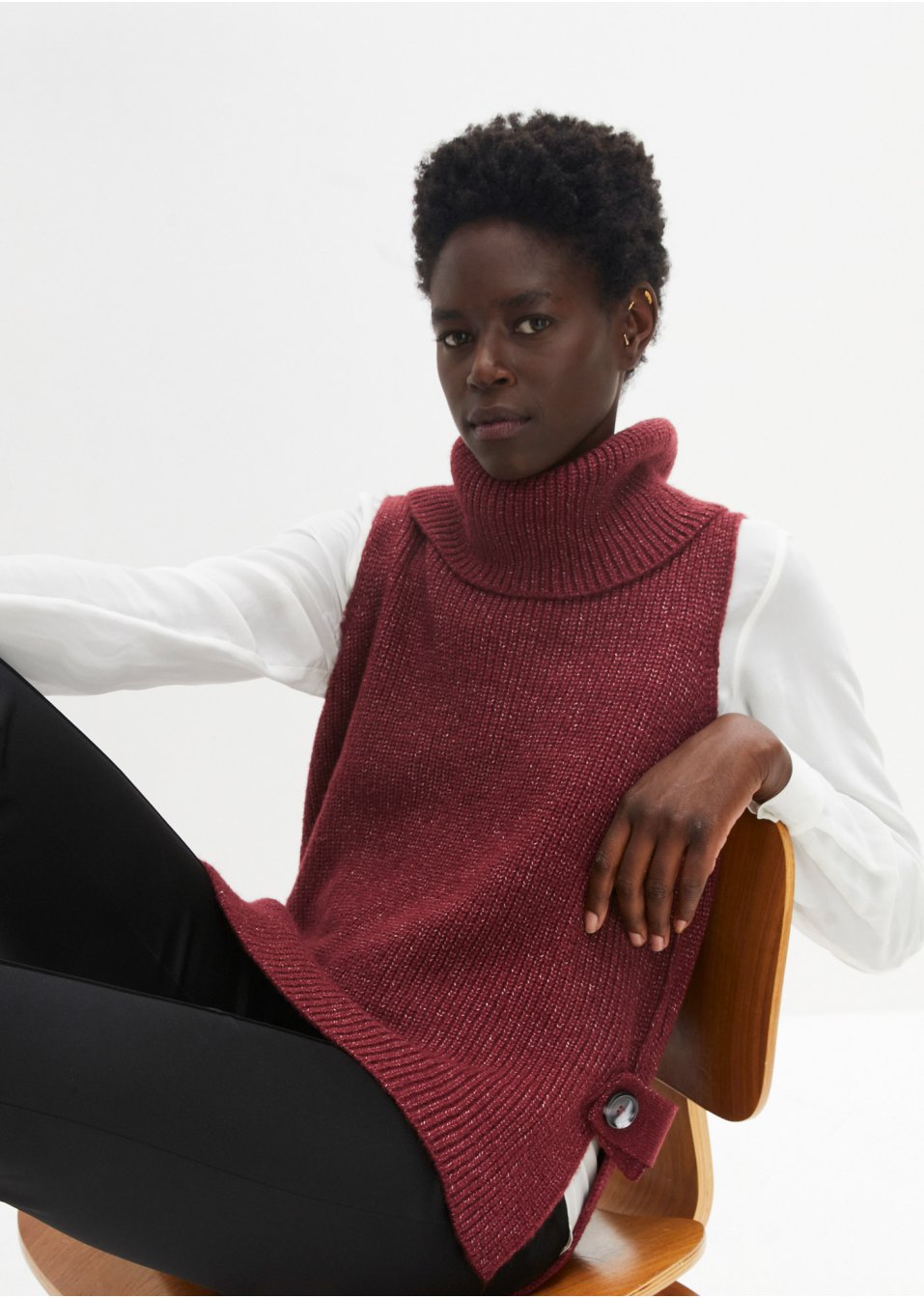 Pull sans manches