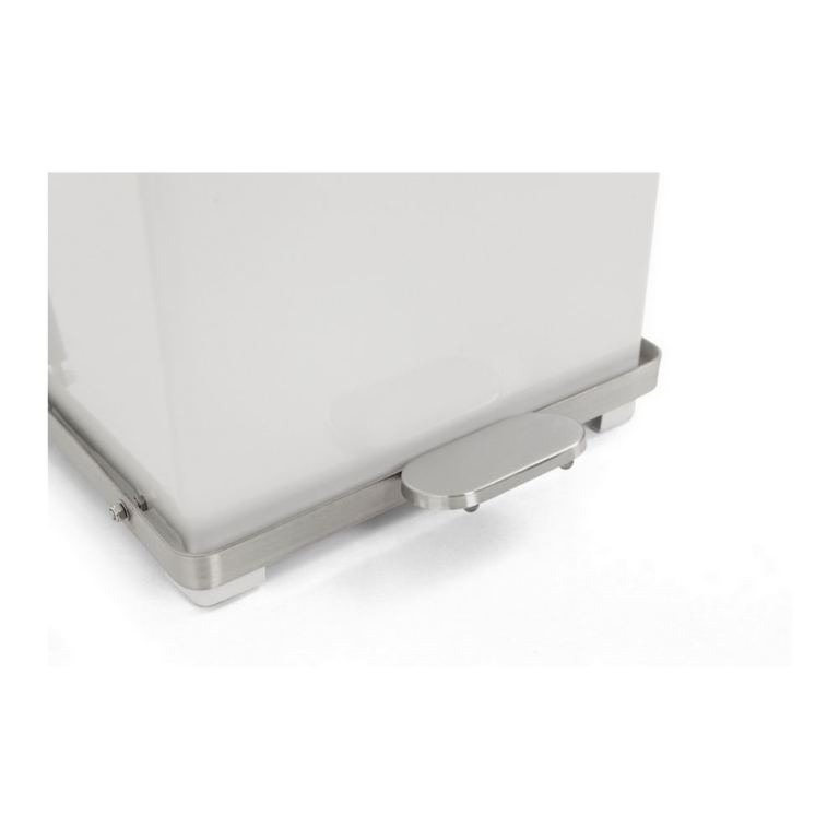 Industri\u00eble pedaalemmer 27 ltr wit