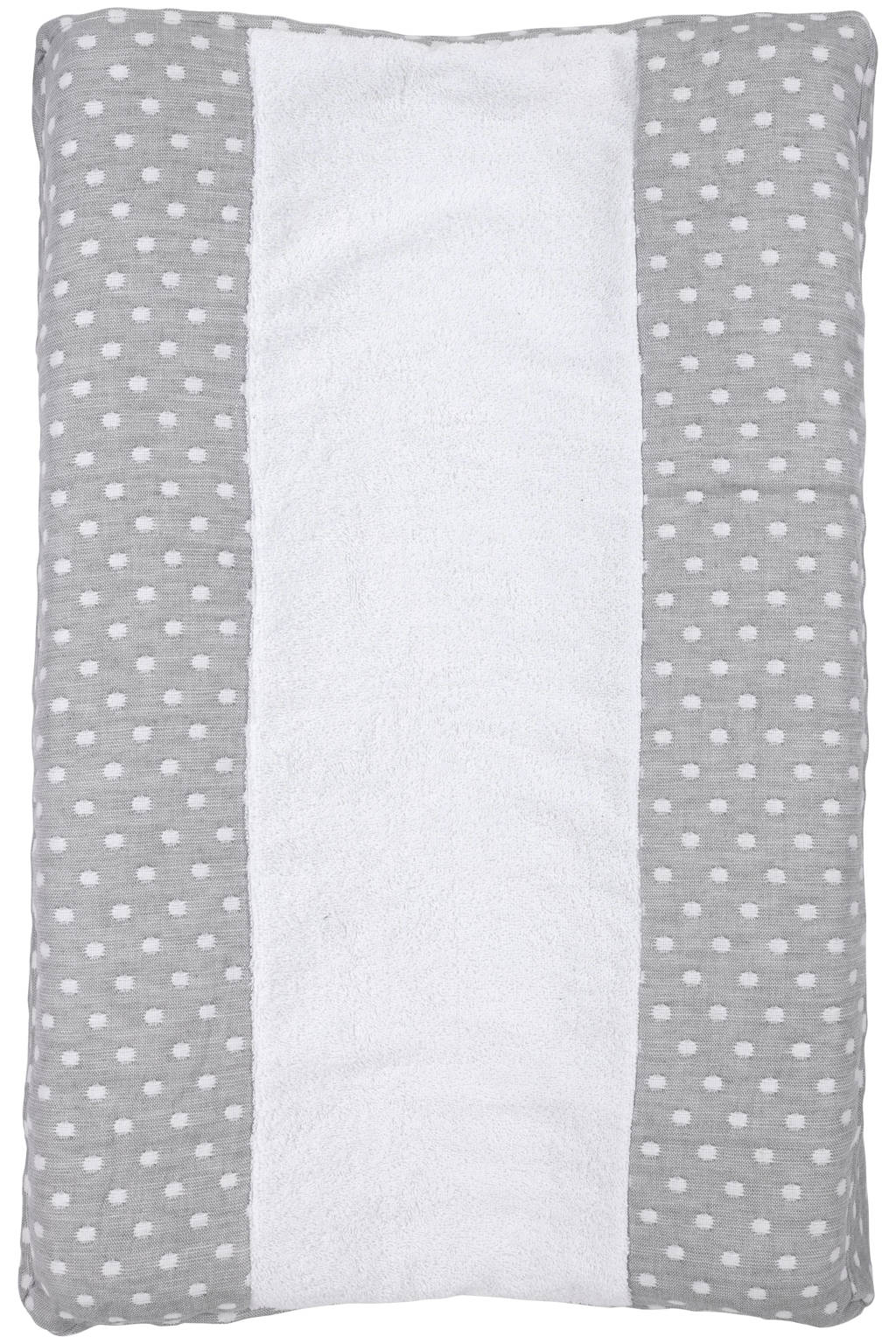 aankleedkussenhoes Little Dots grijs