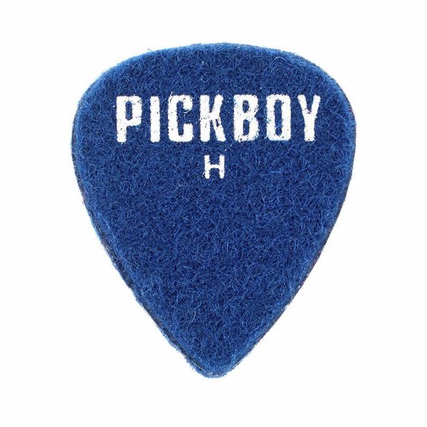 Pickboy Felt Raindrop Blue Hard Pick S