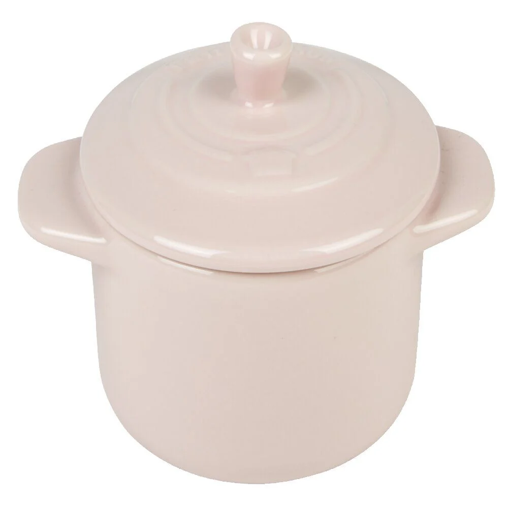 Mini cocotte ronde rose clair