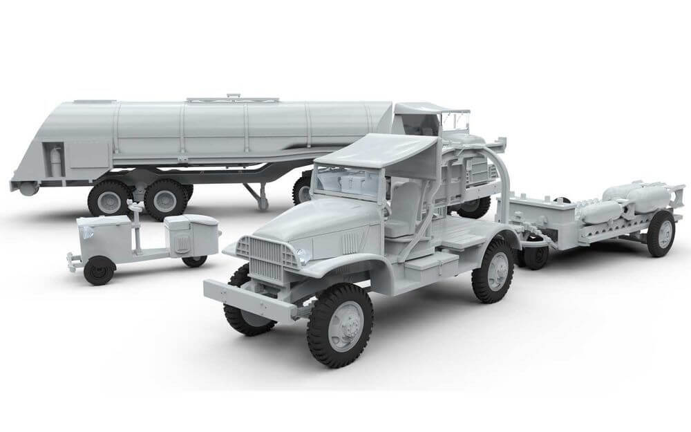 1/72 USAAF 8th Air Force Bomber Re-supply Set