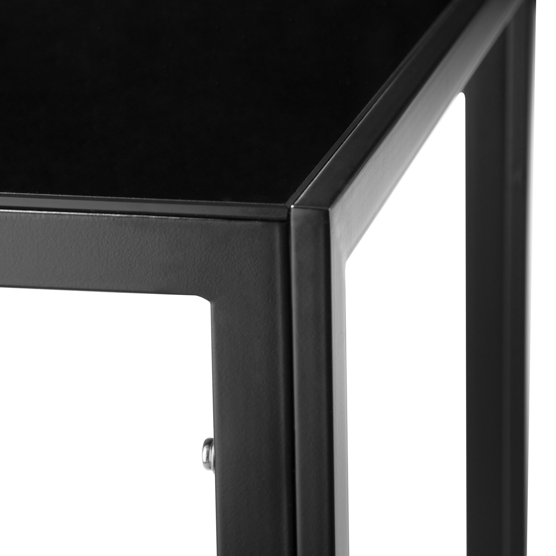 tectake® Esszimmergruppe, 7-teilig, gepolstert mit Kunstlederbezug, bodenschonende Kunststoffkappen