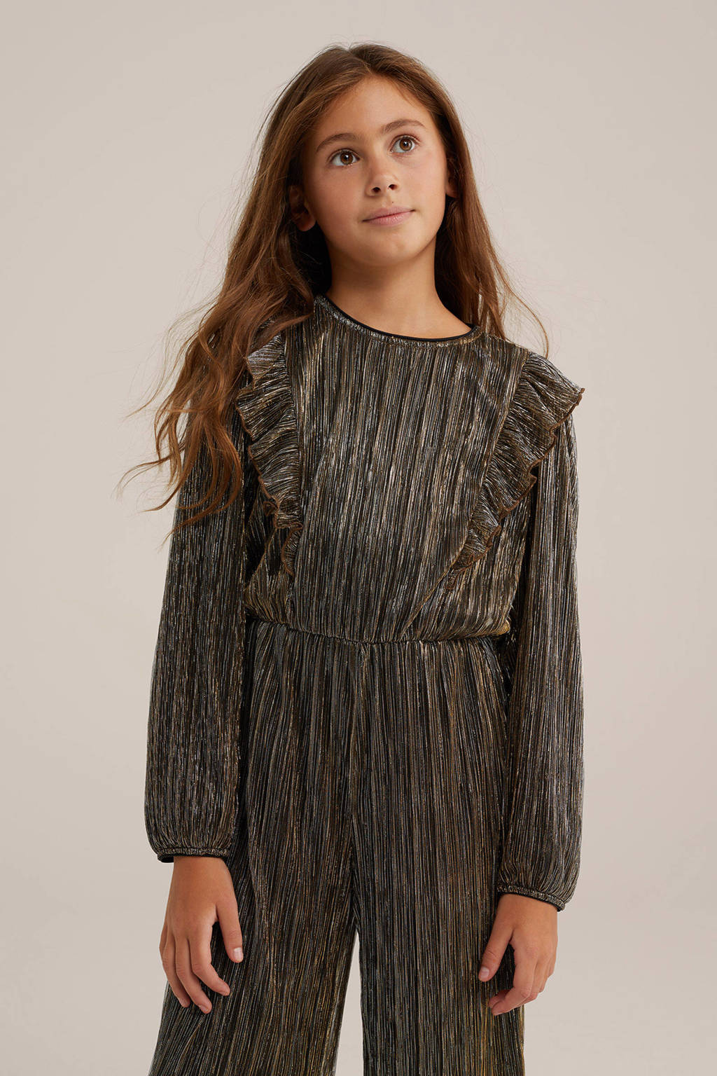 WE Fashion jumpsuit goud