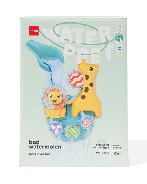 moulin à eau le bain avec animaux