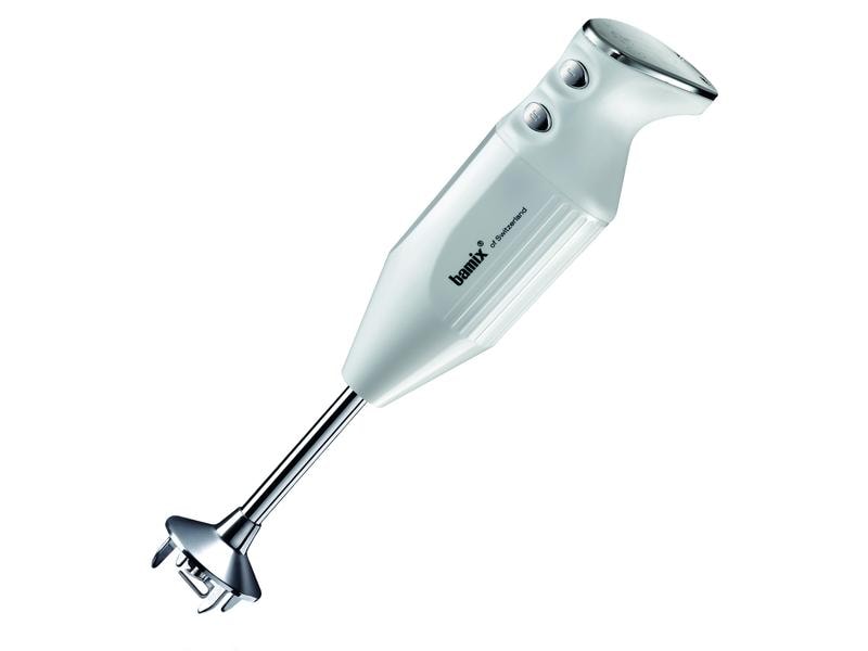 Bamix Stabmixer M250 Prime Chrom/Weiss Handlicher Stabmixer