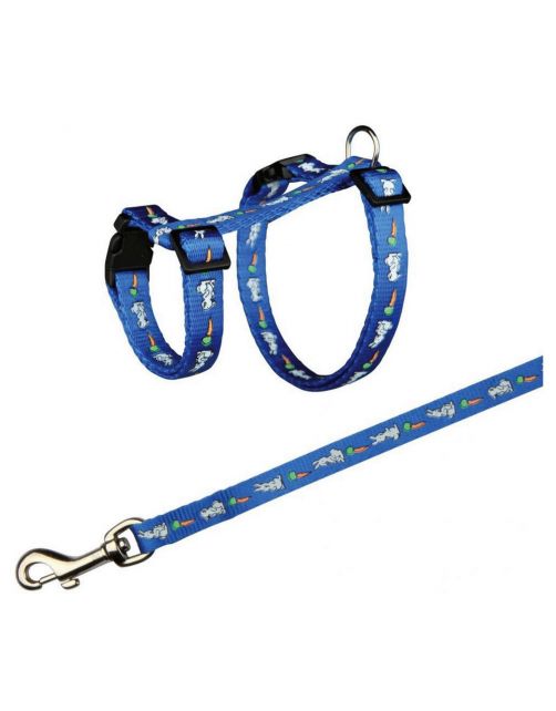 Trixie Tuig Met Riem Voor Konijnen - Konijnenharnas - 25-44x1.0 cm