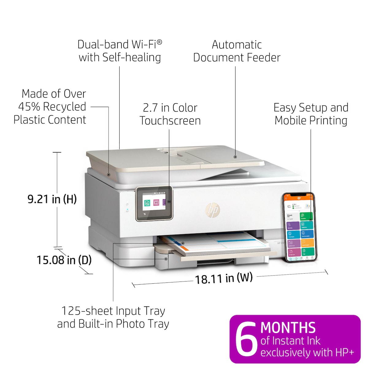 HP ENVY Inspire 7924e AiO blekkprinter