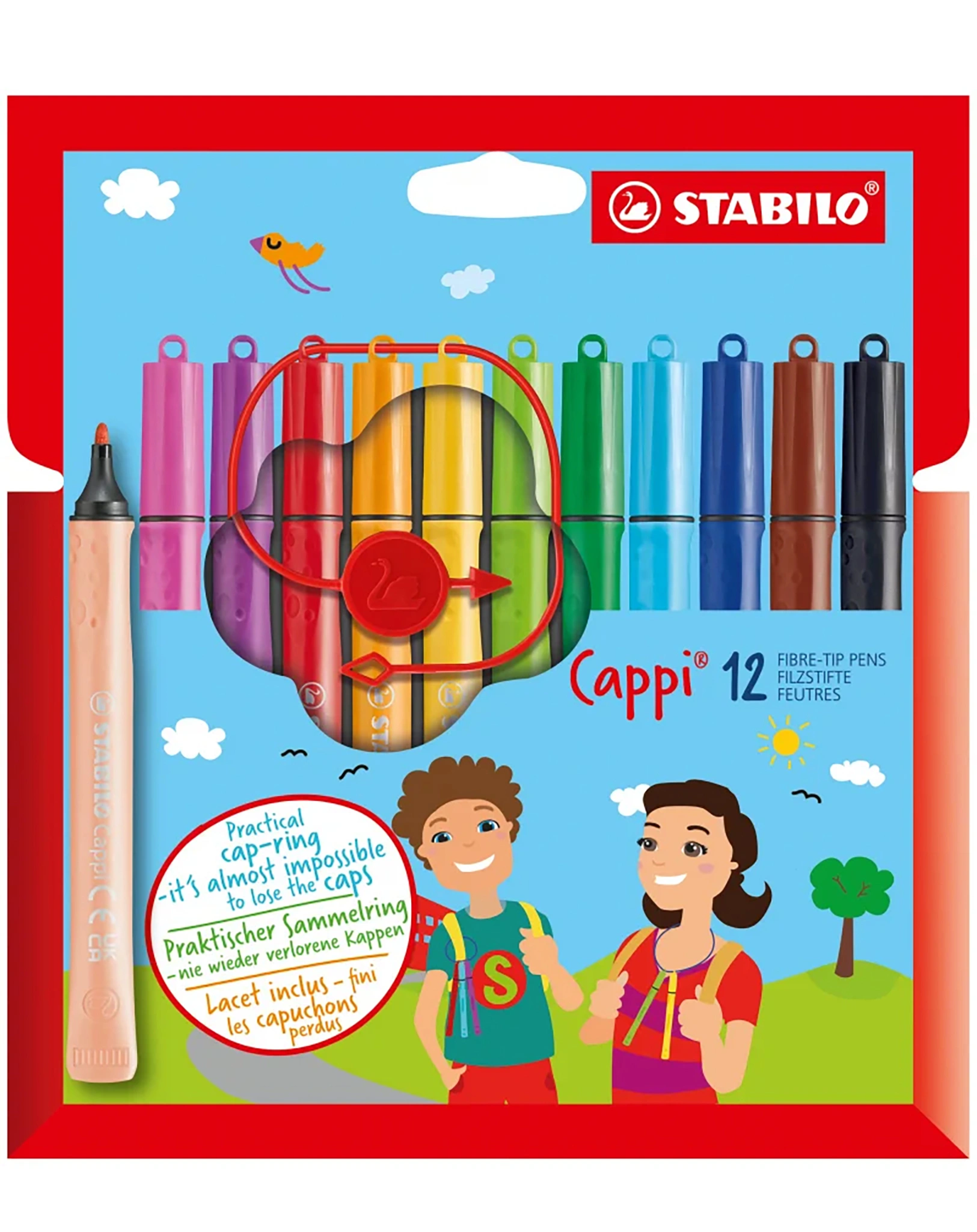 STABILO Cappi 12er Etui