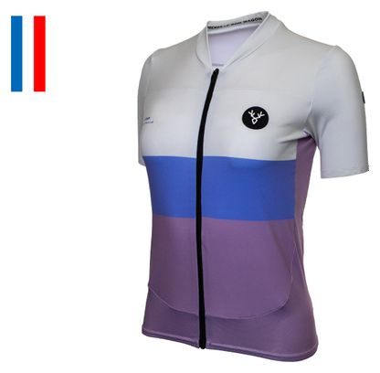 Maillot Manches Courtes Femme LeBram Pas de Peyrol Saumon