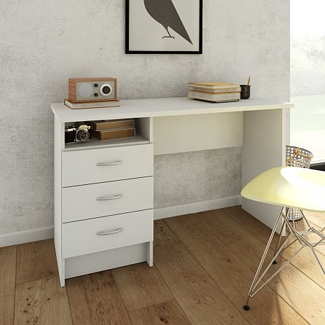 Function Plus skrivebord - hvid