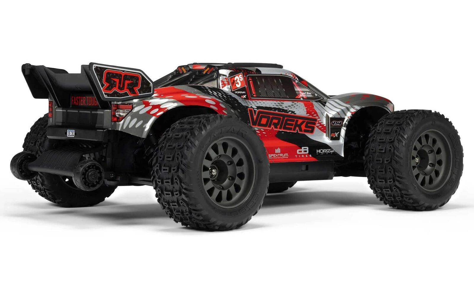 Stadium Truck SCT Vorteks BLX 223S Rot ARTR, 1:10<br>Off-Road Modell mit Brushless Motor