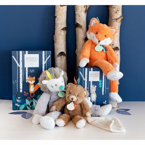 TIWIPI Renard pantin - DOUDOU ET COMPAGNIE