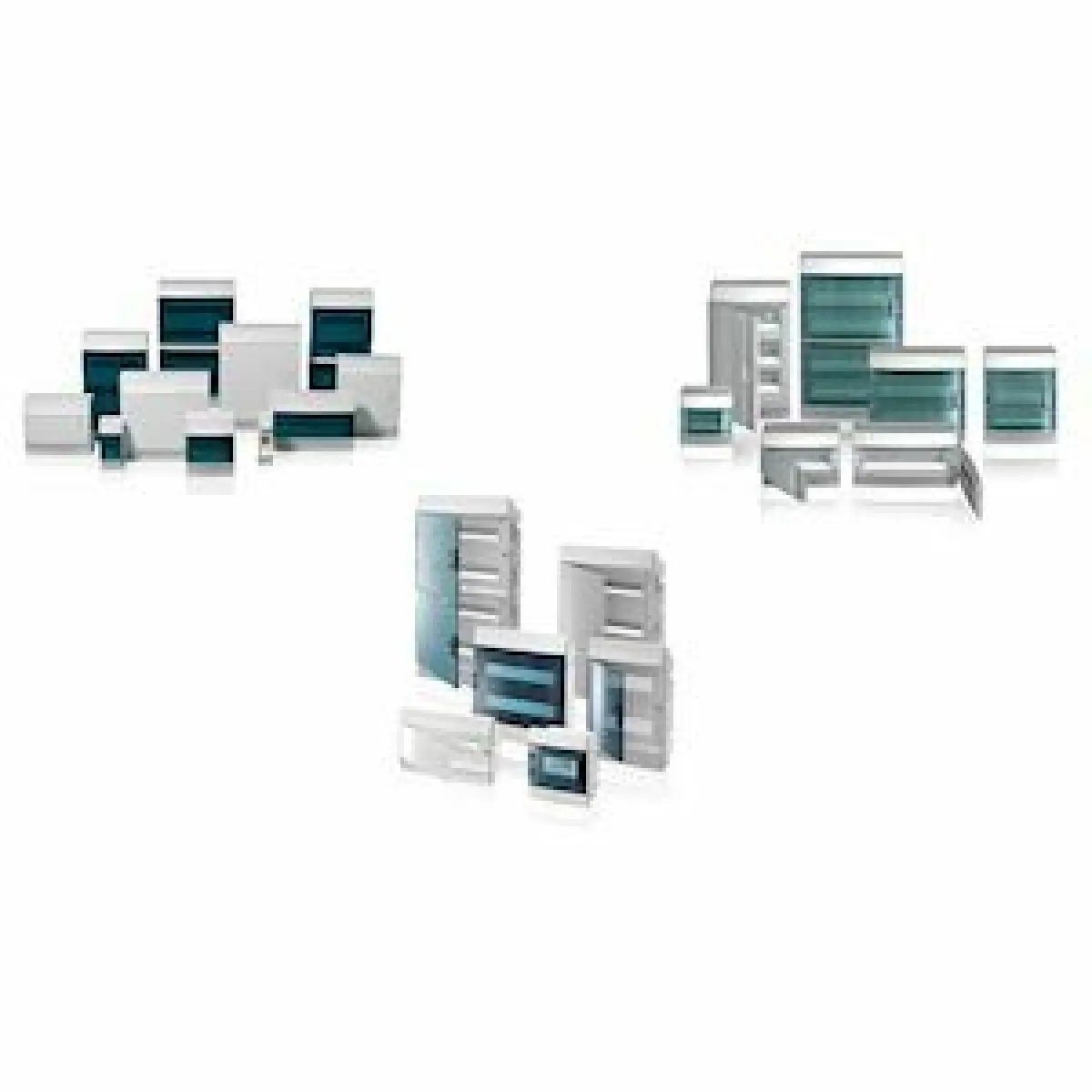 ABB Coffret cache-bornes - 2 modules
