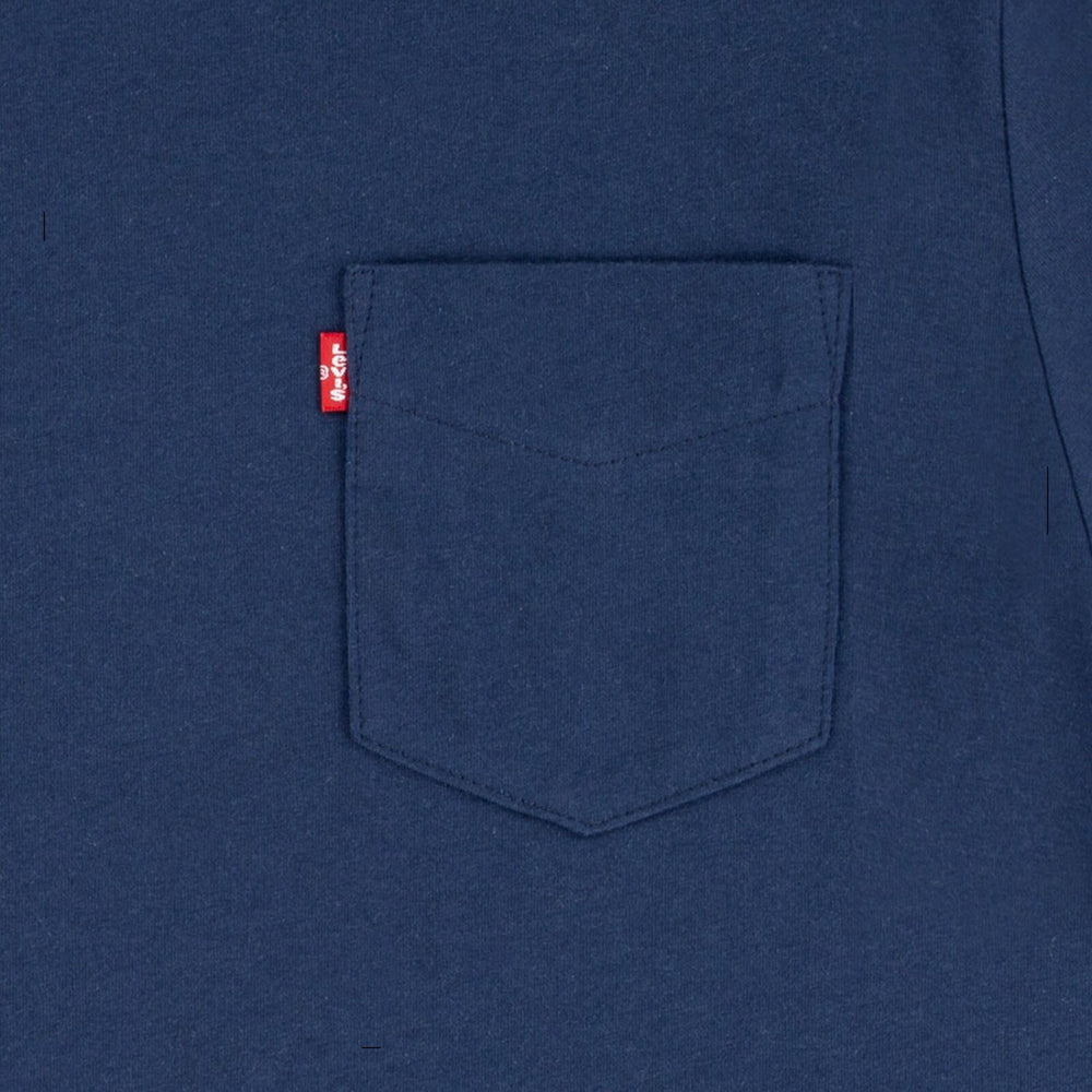 Køb Levi's Dress Blues Lvb Sunset Pocket Tee