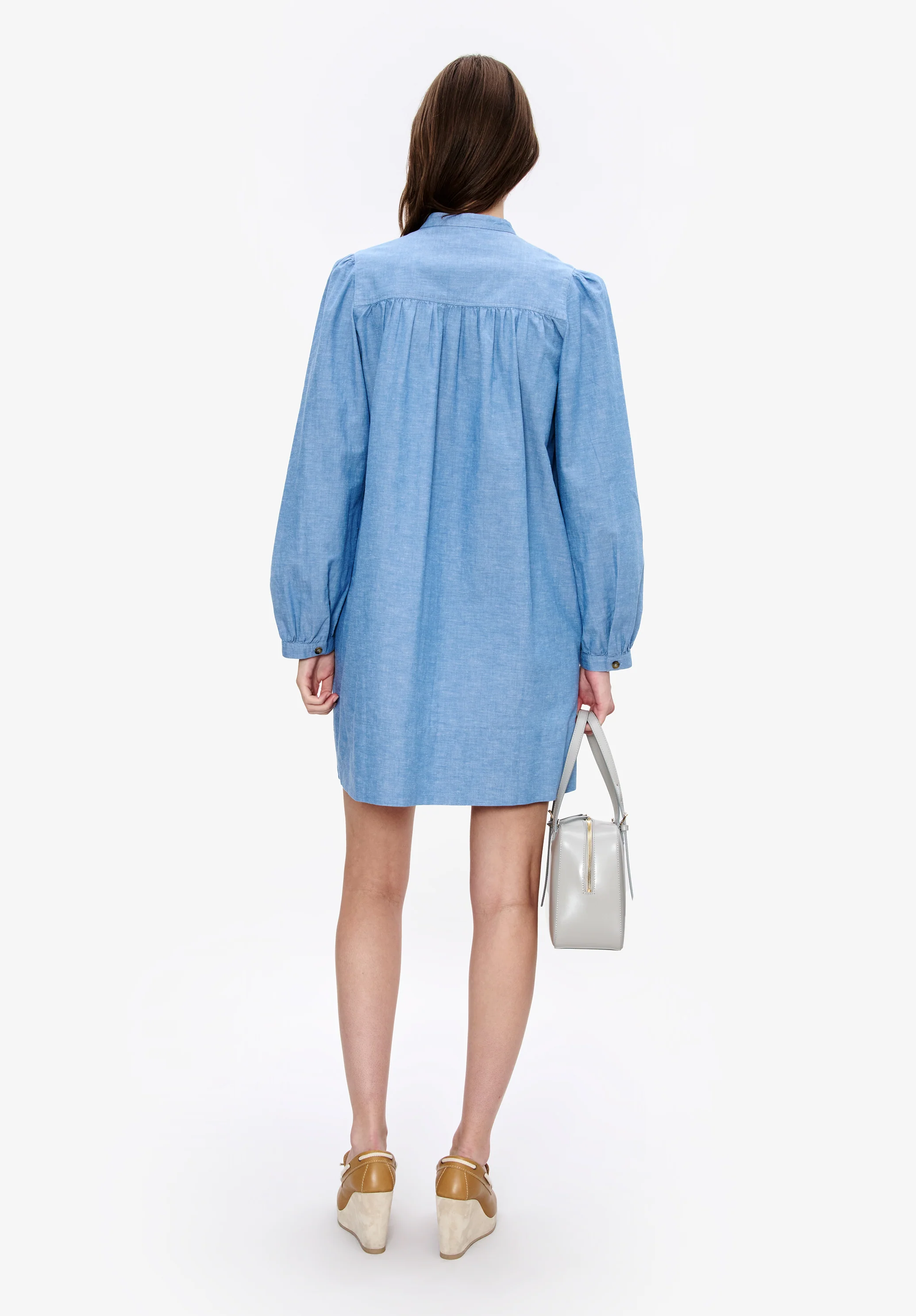 Robe Baby Doll - Bleu