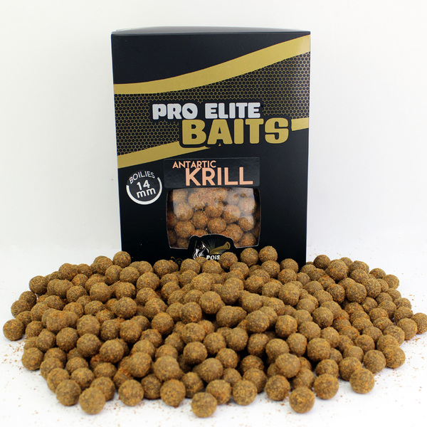 Bouillettes Pro Elite Baits Gold Boilies Antartic Krill (1kg)